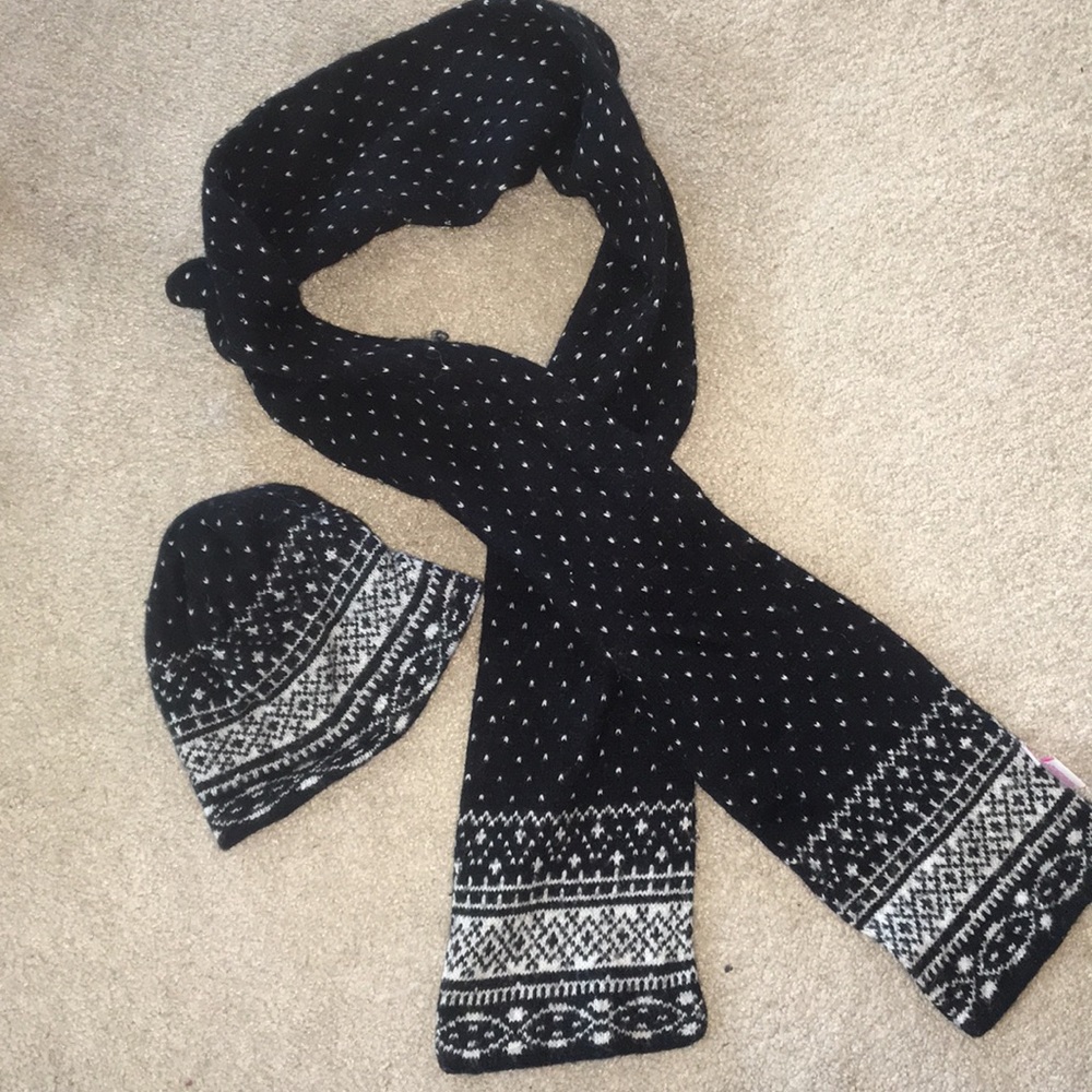 Black and white Winter set